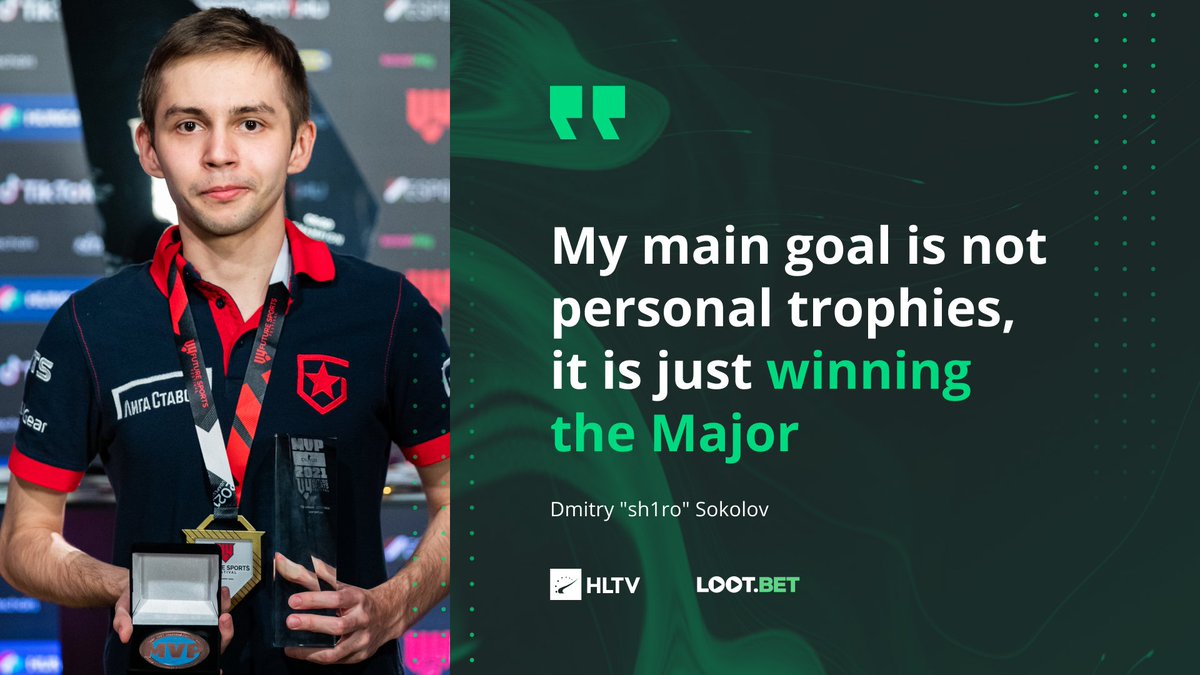 HLTVorg's tweet photo. There is nothing more important to @sh1rocsgo than winning a Major

ICYMI, we sat down with #V4FSF MVP to talk about playing on LAN, him being the event's best clutcher, and his goals for the future. 

🔗 https://t.co/EYZMJz0e76
✍️ @dempseyarron https://t.co/ihuVHWHBIw