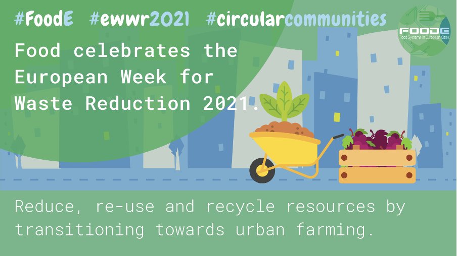 Today is the start of the #ewwr2021 🎈🥳
Waste reduction goes hand in hand with #urbanfarming because it induces us to rethink food consumption by:
🥦 Reducing
💚 Re-using
♻️ Recycling
How do you contribute to #circularcommunities?
#ThinkGlobalActLocal #ThinkGlobalEatLocal