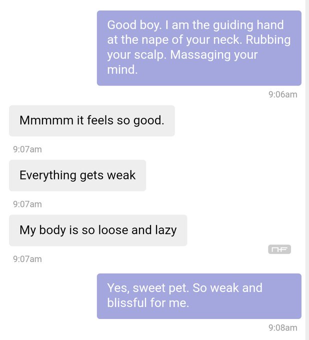 I love suggestible pets. My words are all it takes. https://t.co/vDMP6xsiQ7