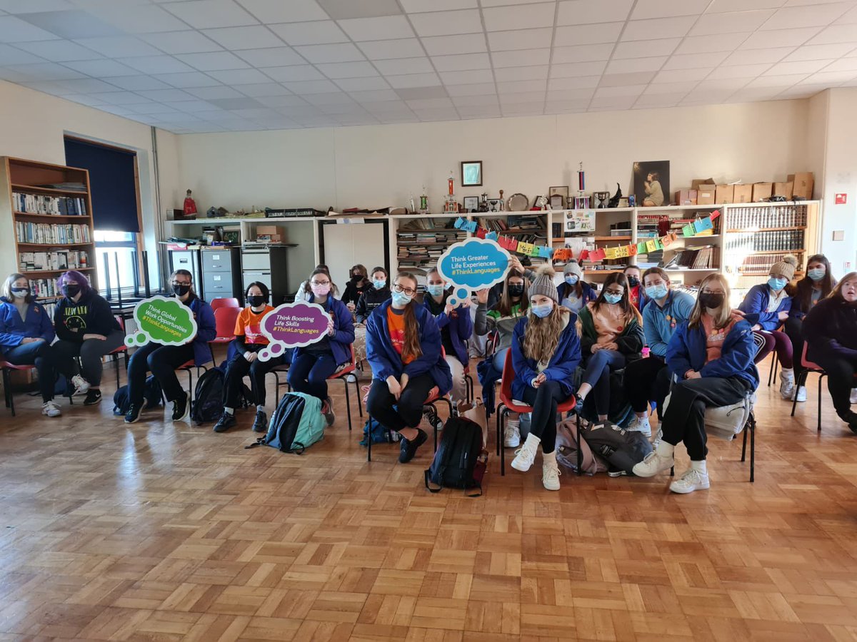 StMarysNenagh's tweet photo. All set for #thinklanguages2021 https://t.co/Xvn9C147kt