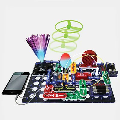 A #TOP10 GIFT in the 2021 #EngineeringGiftGuide is Snap Circuits Light,  a toy by <a href="/ElencoInc/">Elenco Electronics</a> that introduces circuits to children 8 and up!
engineering.purdue.edu/INSPIRE/Engine…