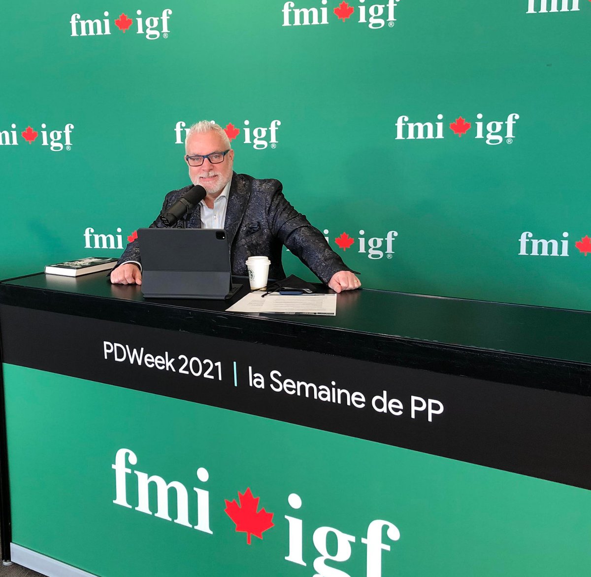 FMI_IGF's tweet photo. PDWeek 2021 starts now! Join our host Darryl Praill and special guest as the News desk is about to begin! #PDWeek2021 https://t.co/0OQZEt6aLU