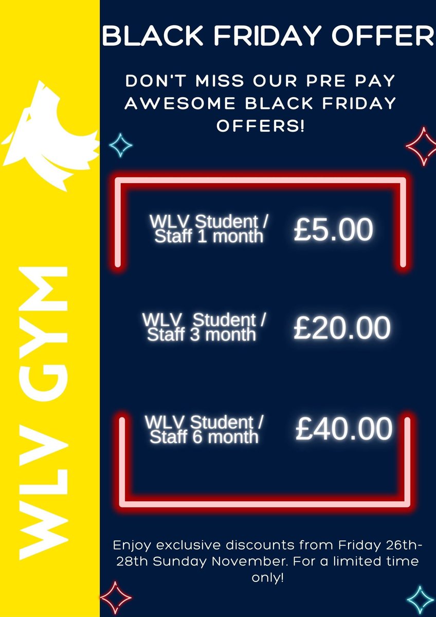 Black Friday offers coming soon 👀. New customers only! We will have other deals coming out in the next few days… Keep an eye on our social media channels.