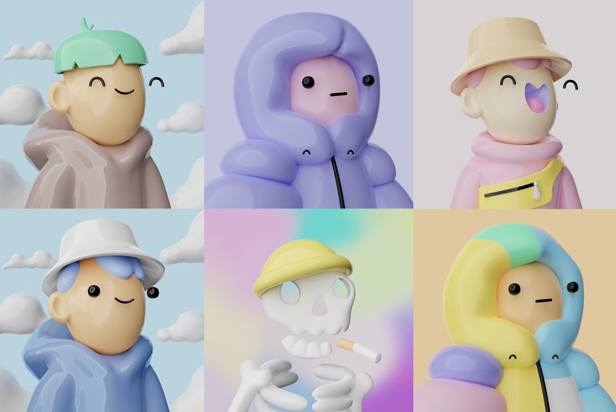 B3YCU's tweet photo. Giveaway time! To celebrate my birthday today i wanted to giveaway a Ceramic Beings modeled after @doodles! (Art only)
Rules
Follow me and @KumaWorldNFT 
Tag 3 friends and retweet
join our discord https://t.co/y0utXzWreg

I'll pick a winner in 48 hours! https://t.co/ZYQbKuy2yQ