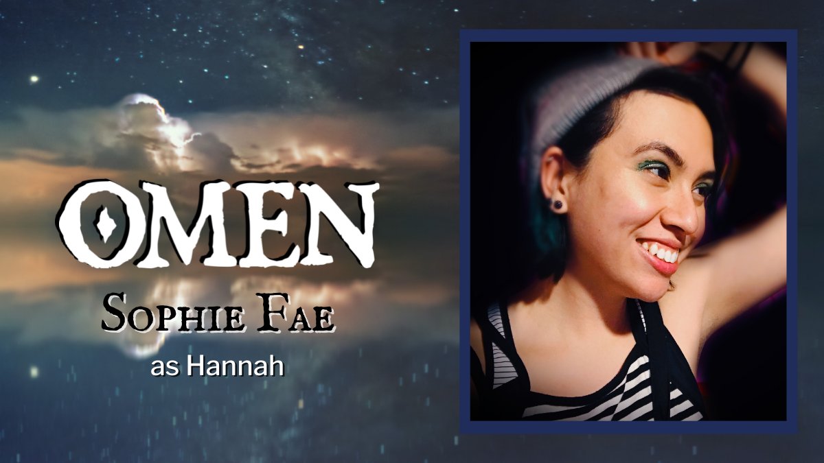 Omen Podcast is NOW RECORDING Season Two! (@omenpodcast) on Twitter photo Thank you <a href="/fae_sophie/">Sophie Fae</a> for enriching Omen with your fearless portrayal of Hannah. To deliver such a genuine, vulnerable performance took more courage and willingness than I can even imagine. It was a pleasure working with you and a joy listening to you bring the script to life. 💙 Thank you <a href="/fae_sophie/">Sophie Fae</a> for enriching Omen with your fearless portrayal of Hannah. To deliver such a genuine, vulnerable performance took more courage and willingness than I can even imagine. It was a pleasure working with you and a joy listening to you bring the script to life. 💙