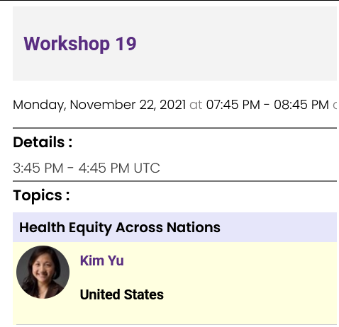 nagwanashat's tweet photo. Health Equity Across Nations today at 3:45 UTC in #woncaworld2021
Join us @KimYuMD @vivimbmd @DrPratyush
#Health_equity
#equity
#PHC https://t.co/wD5UVCOlQ0