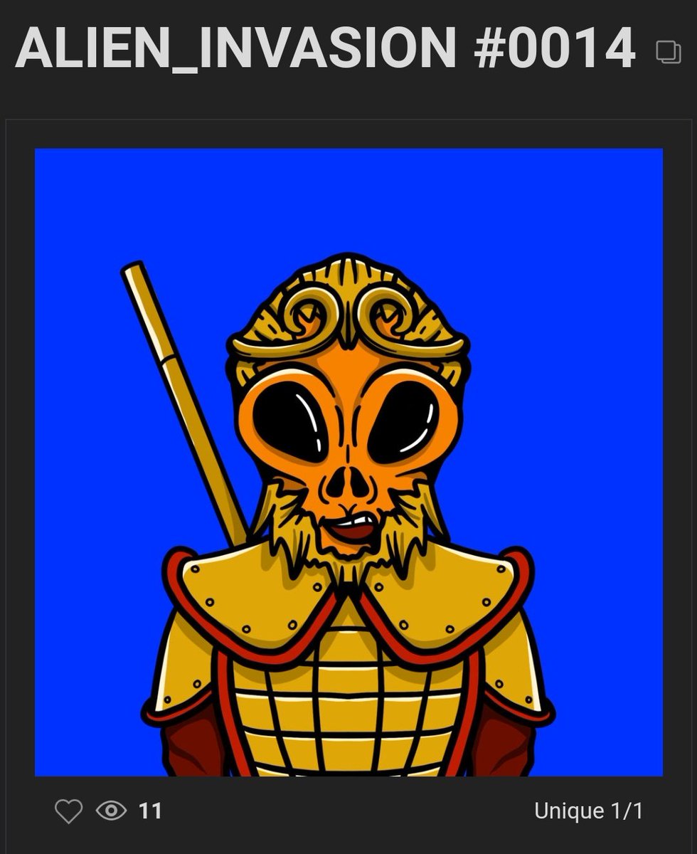 thealienvasion_'s tweet photo. Monkey king still available on @davinci_gallery $ONE

https://t.co/v8rqO7qjDQ

#nftart #nftcollectors #NFTs #NFT #NFTartist #NFTCommmunity #NFTCommmunity #NFTProject #NFTdrop #HarmonyONE #davincigallery https://t.co/cZUMTo9ymT