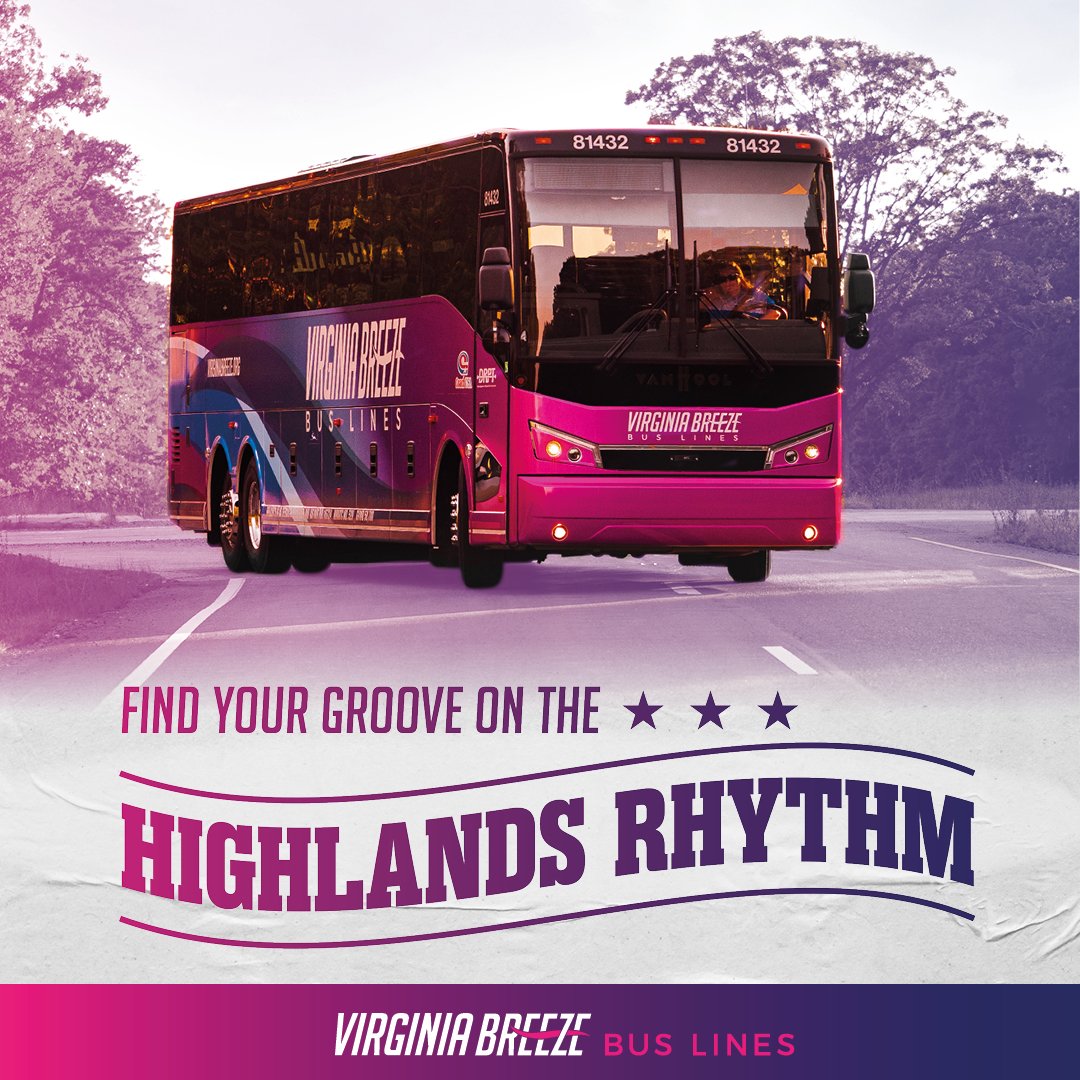 Check out our new route, now offering daily service between Bristol and D.C., with seven stops in between!

Book your trip today at virginiabreeze.org.