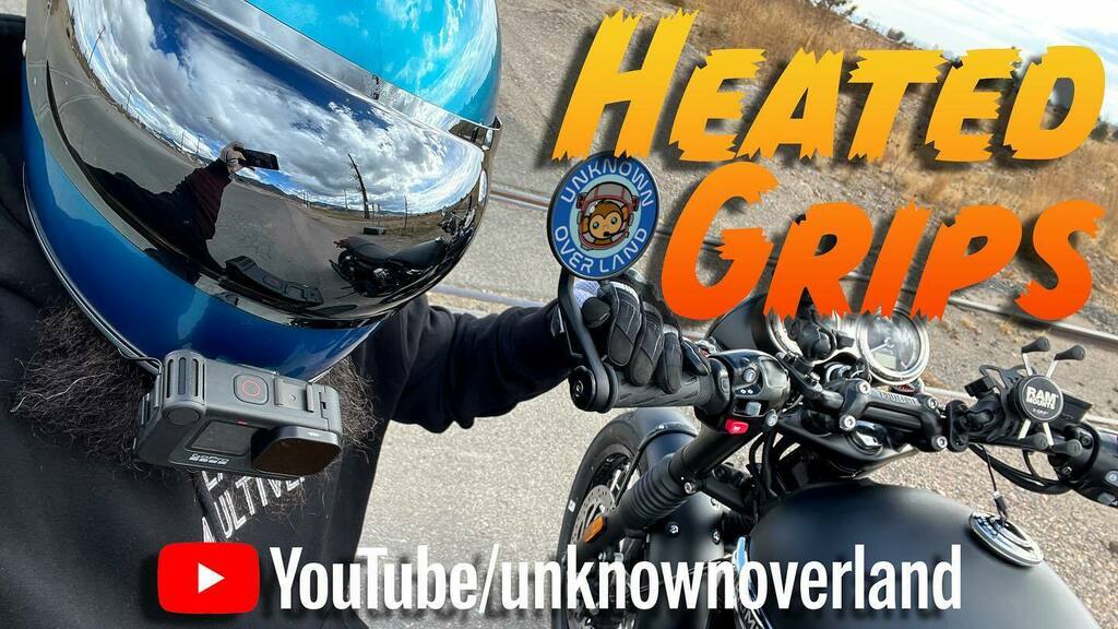 unknownoverland's tweet photo. New heated grips installed on the #triumphbonneville and a video posted! Link in profile, so go check it out! https://t.co/dADgHlXlCp https://t.co/vnj2a6igcg