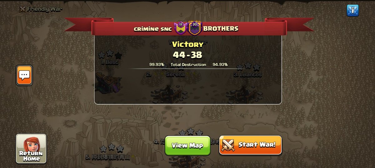 criminesnc's tweet photo. Week 7 of @MinerLeagueCW RCL.
Almost perfect war, also this time.
We are now 3-2-1, gg
#FearTheCrime
#Oppaa
๐ต๐ปโโ๏ธ๐ต๐ปโโ๏ธ๐ต๐ปโโ๏ธ https://t.co/UYpOgHtRuh