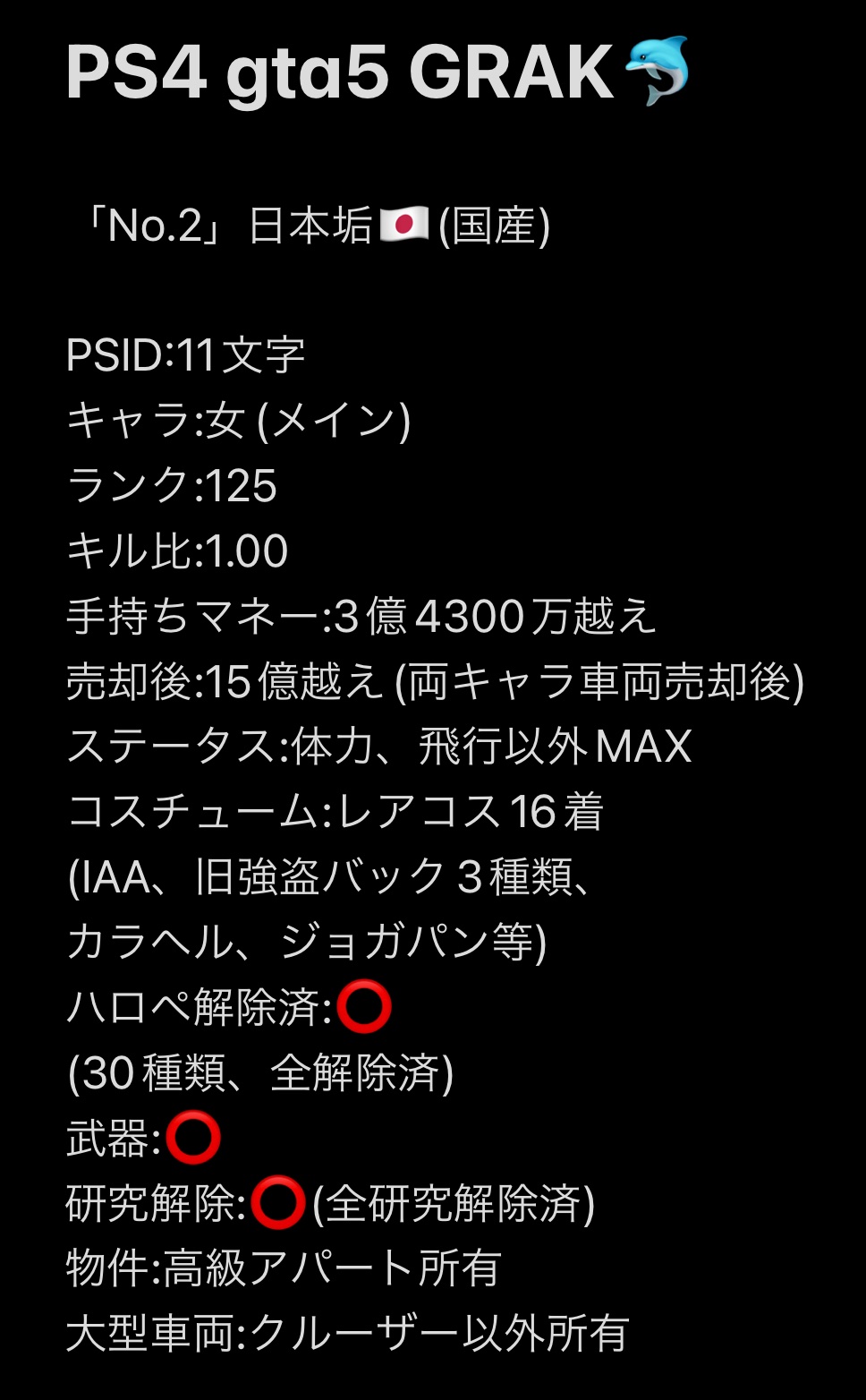 るな Ps4版gta5アカウント販売 買い取り X Luna Lena X Twitter
