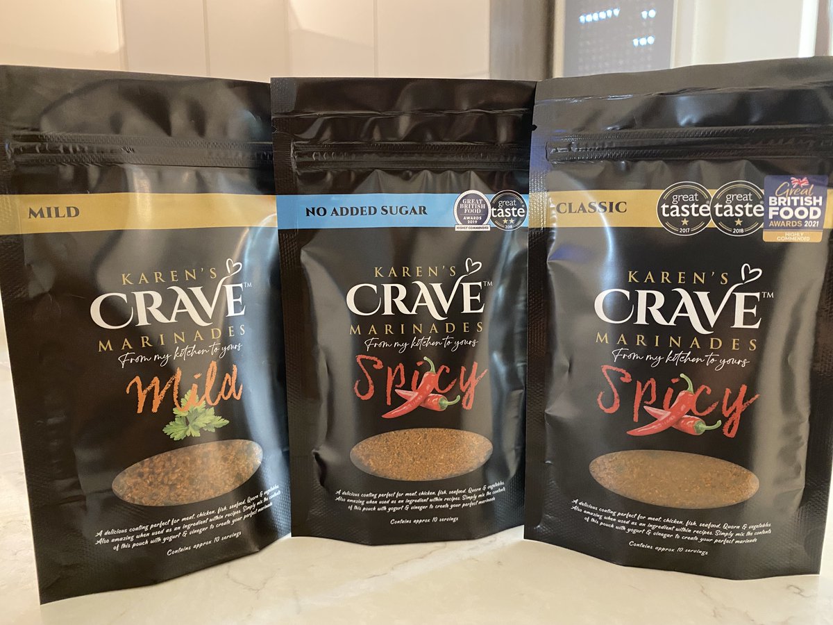 cravemarinades's tweet photo. Oi Oi ... what do we have here then! My brand new marinade Spice Pouches! Coming soon to a retailer near you &amp; available through @nowtponcy ... aren't they sexy!♥️

https://t.co/0EPmnVPxXq https://t.co/JoAlvKQfZQ