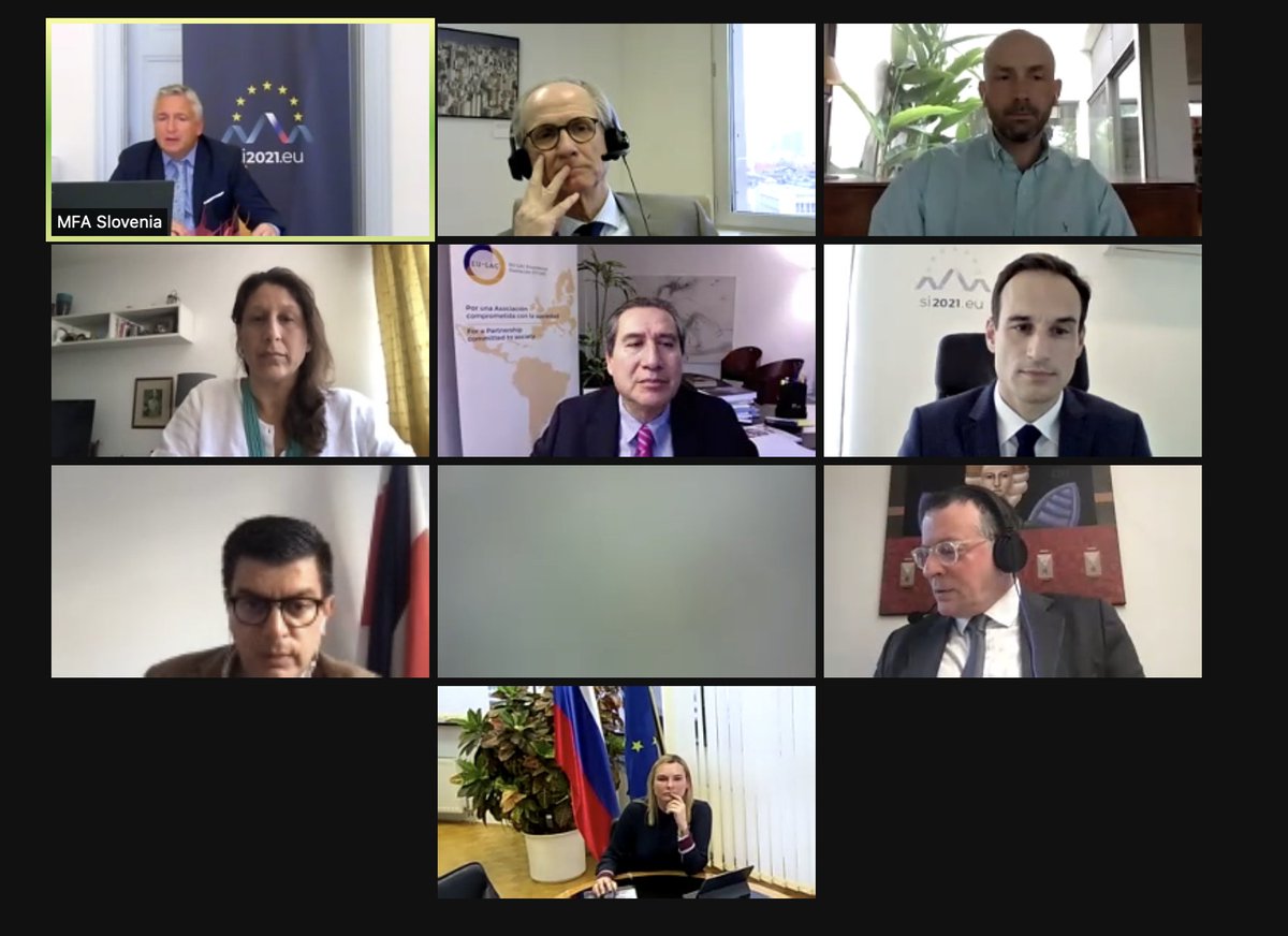eulacfoundation's tweet photo. "Slovenia has been actively promoting circular economy cooperation with #LAC for years by bringing together both regions together during #LACDays to foster science, research and culture." @BaticBogda, Deputy Director General, Directorate for Common Foreign&Security Policy, @MZZRS https://t.co/qQ9O4wRNXN