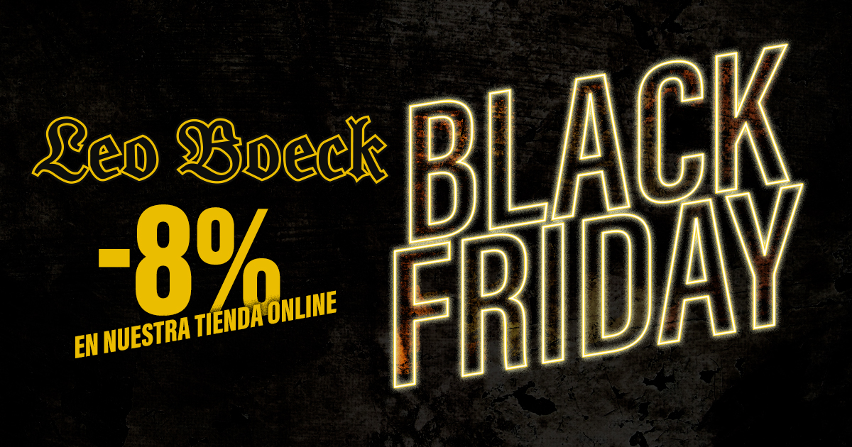 Activamos hasta este domingo 28 de Noviembre un cupón #blackfriday para conseguir un descuento del 8% en nuestra tienda online leoboeck.com . Os animamos de esta manera a probar nuestros productos. El cupón “#blackfriday” se introduce en el momento antes de pagar.
