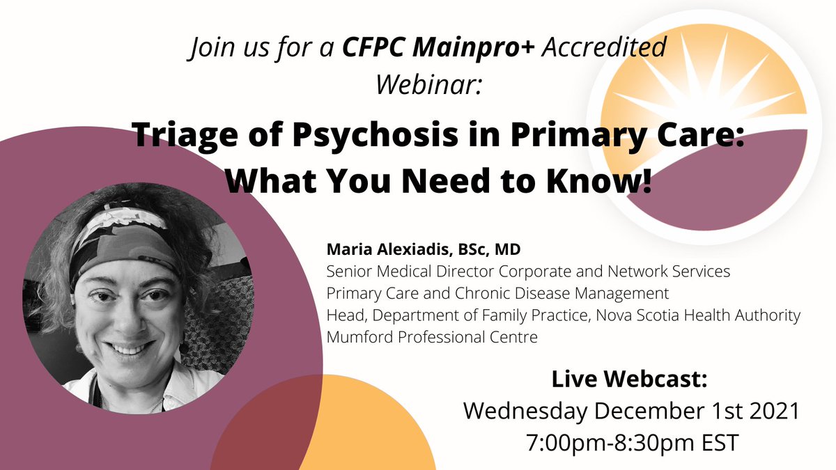 EPI_Canada's tweet photo. Coming up on December 1st! #psychosis #primarycare #familymedicine #mentalhealth

Register here: https://t.co/wPLC4FnxiA https://t.co/m8kXxL72Dz