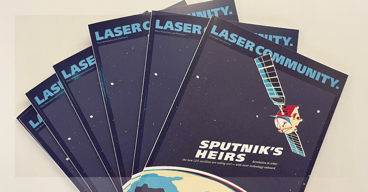 🌌🛰️ Are you looking for some outer space reading? Garnished with laser technology? Here we go: The new issue of TRUMPF Laser Community is now available. We focus on the new LEO satellites, which began a revolution in orbit. Download it here: tru.onl/il0l6om