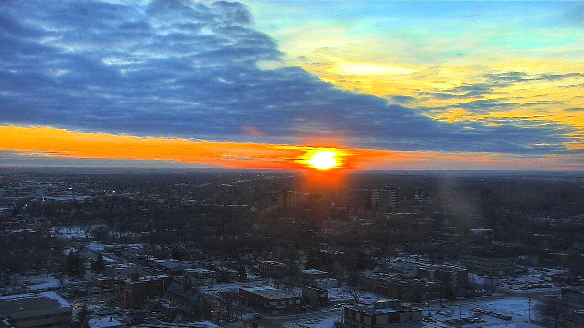Sunrise at 8:24 this AM! #YQR <a href="/SLangeneggerCBC/">Stefani Langenegger</a>