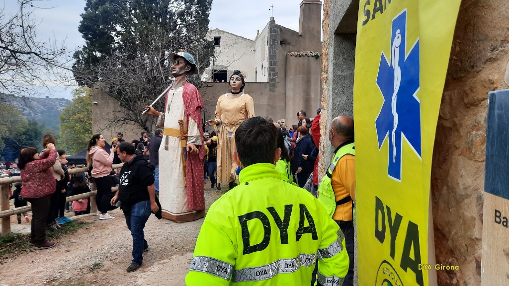 Preventivo de la DYA de Girona en la ermita de Santa Catalina de Torroella de Montgrí. 
"Aplec de Santa Caterina" 
Dispositivo, 5 voluntarios sanitarios, 1 ambulancia y un punto assistencial.  
Mas de 1000 personas en el lugar, 2 evacuaciones 8 asistencias. 
@DYA
#DYA