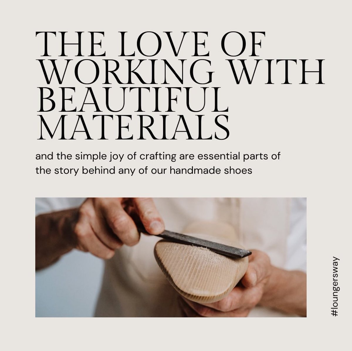 Loungers16's tweet photo. There is always a compelling story behind any handcrafted shoe which can be anything from a long-standing family tradition through the simple joy of crafting and the love of working with beautiful material.#loungers #loungersway #indoor #indoorshoes   #handmadeinitaly #timeless https://t.co/a6WLnFnYvN