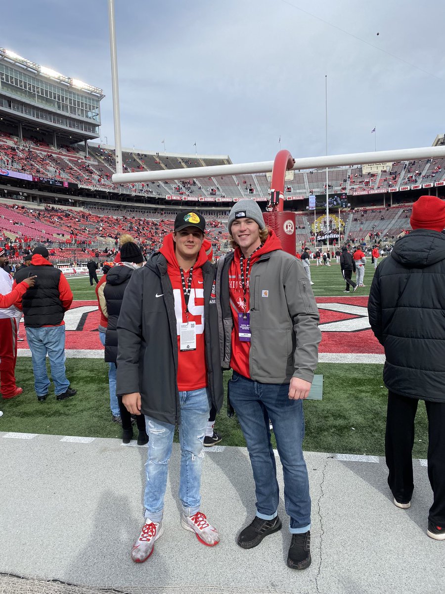 Extremely excited to announce my commitment to <a href="/OhioStateBASE/">Ohio State Baseball</a> to continue my academic and athletic career! Extremely blessed for this great opportunity! <a href="/LincolnTrailBSB/">LTC Statesmen</a> <a href="/bealsy9/">Greg Beals</a>