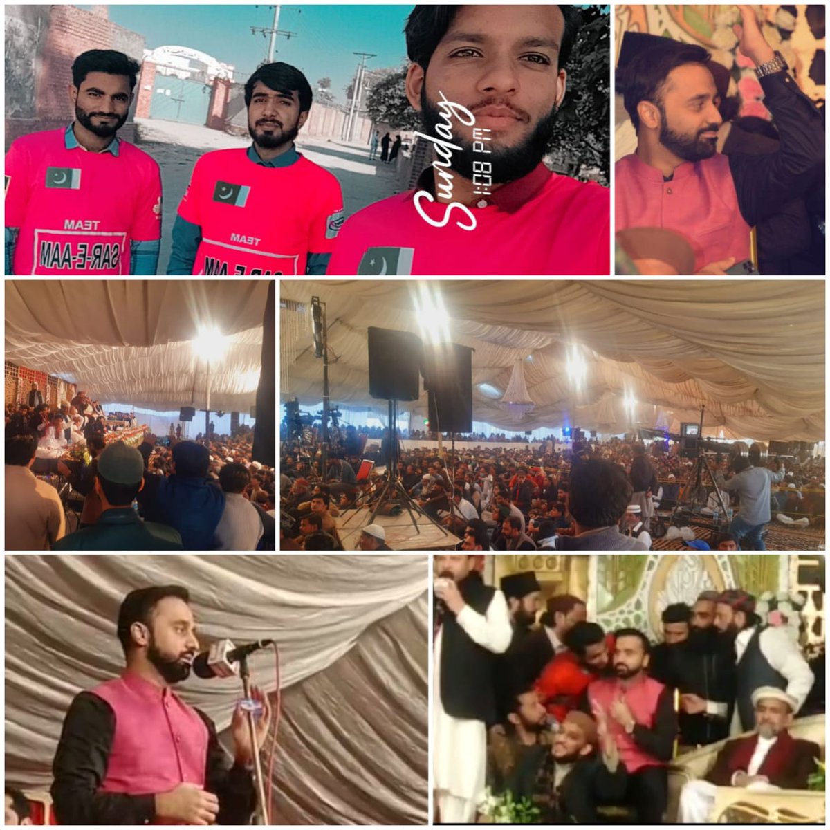 SAREAAMSIALKOT's tweet photo. اسلام علیکم 
گزشتہ روز سیالکوٹ میں ہونے والی محفل میں ٹیم سرعام سیالکوٹ نے شرکت کی اور وہاں پر سیکیورٹی معاملات حل کروائے اور آنے والے مہمانوں کو خوش آمدید کہا گیا اللہ پاک اس نیکی کو اپنی بارگاہ میں قبول فرمائے۔۔@iqrarulhassan https://t.co/QKcdJTtMal