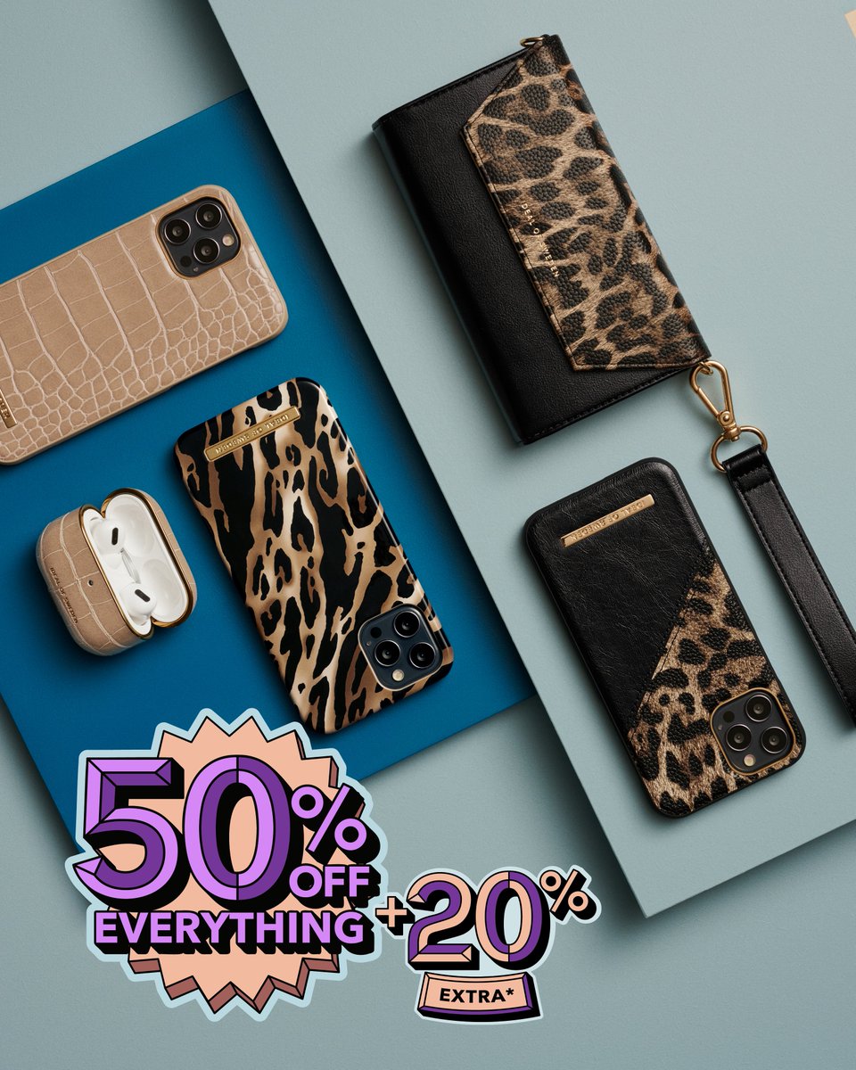 Shop until you drop, literally! Now 50% OFF + 20% extra* when you shop over 69€ at idealofsweden.eu