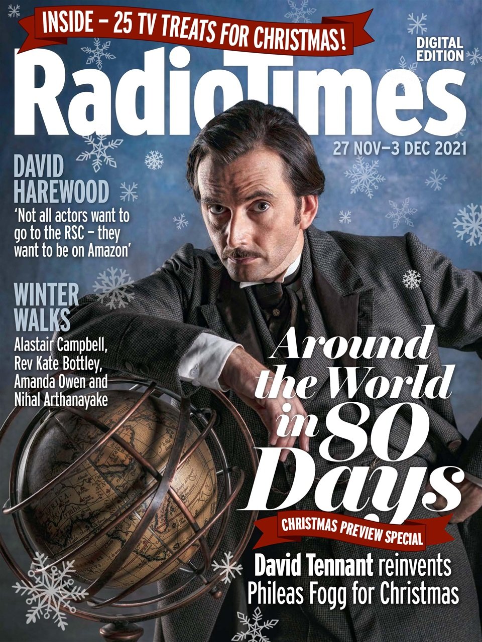 David Tennant on the cover of Radio Times