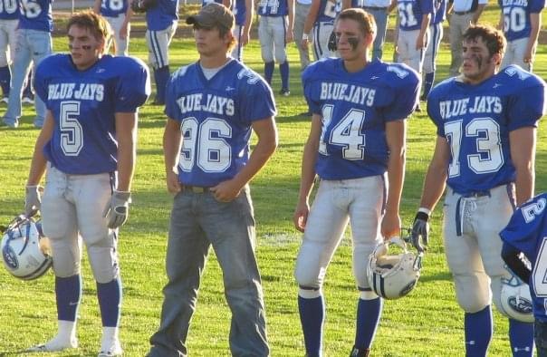 CoachHalvorsen's tweet image. Best of luck to my guy @JoshDeines and the @STKnights in the D2 State championship! @ravennabluejays #ClassOf08 #QB1