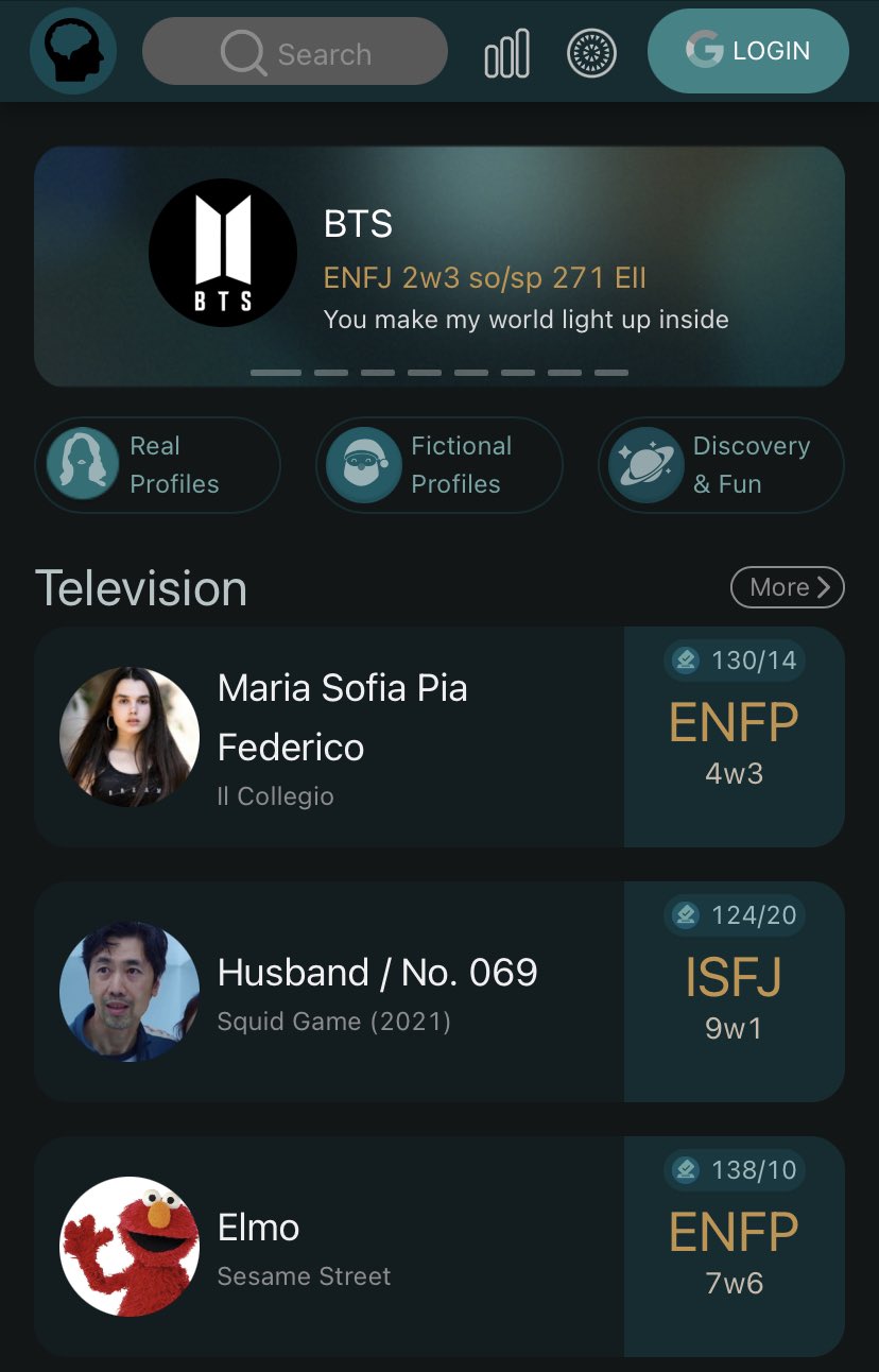 Final Update on my Android App, The MBTI Database : r/mbti