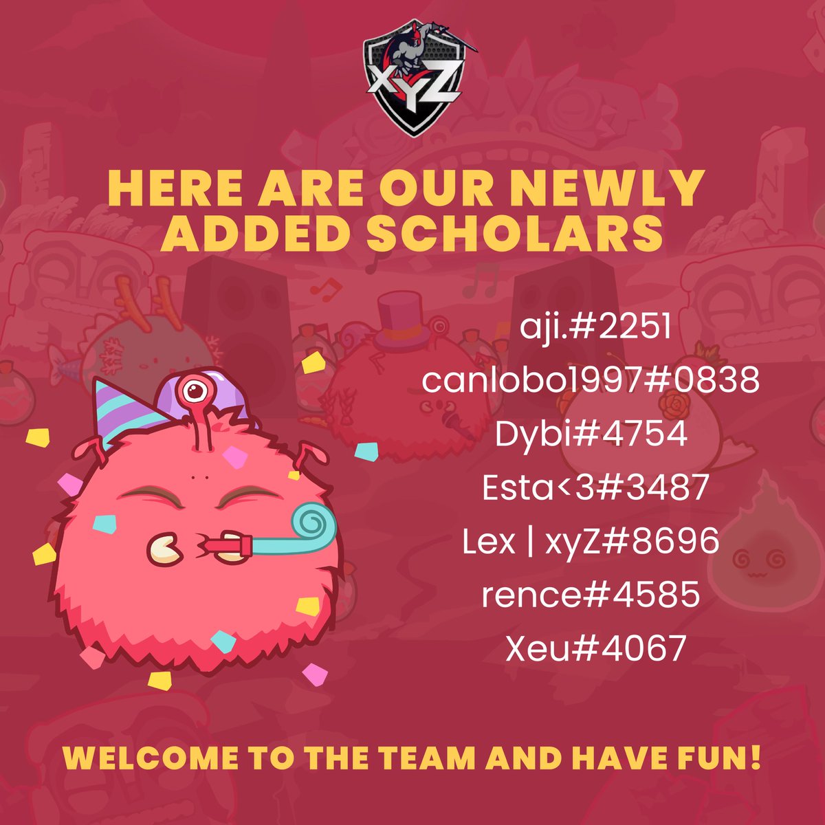 NFT_xyZ's tweet photo. 🎉🥳🎉🥳🎉 https://t.co/aWLwkSdXnp