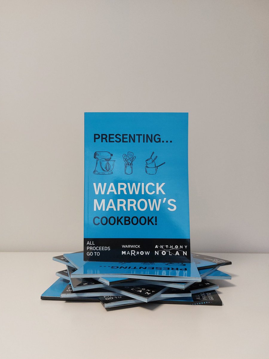 Introducing The Warwick Marrow Cookbook! It was created with the help of friends, family and societies at the University of Warwick! 100% of the profits will be going to <a href="/AnthonyNolan/">Anthony Nolan</a> to help save the lives of people with blood cancers! You can buy one at warwickmarrow.org/the-warwick-ma…