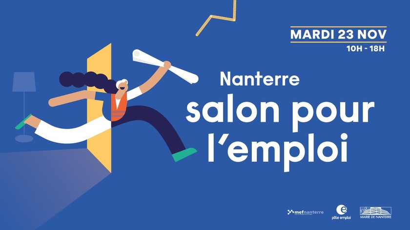 #FORUM
Salon pour l'#emploi à l'Espace Chevreul de <a href="/VilleNanterre/">Nanterre</a> 
Besoin de conseils sur votre orientation en #alternance ?
<a href="/FormaposteIDF/">Formaposte Ile de France et Nord Est</a> sera présent pour vous répondre!
#CV #postulez #formation #échange #conseils