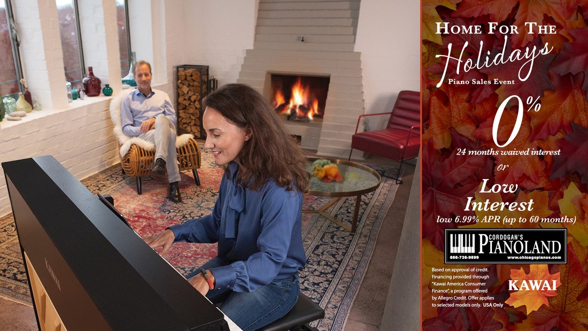 chicagopianos's tweet photo. Make the most of the time we are all spending at home these days! Our Christmas miracle was an expected shipment of @KawaiPianos that has been on order for more than 6 mos so we will have some unsold models available for Christmas Eve deliveries! 🎄 Happy Christmafestikwanzikkah! https://t.co/6fiAdLsFjz