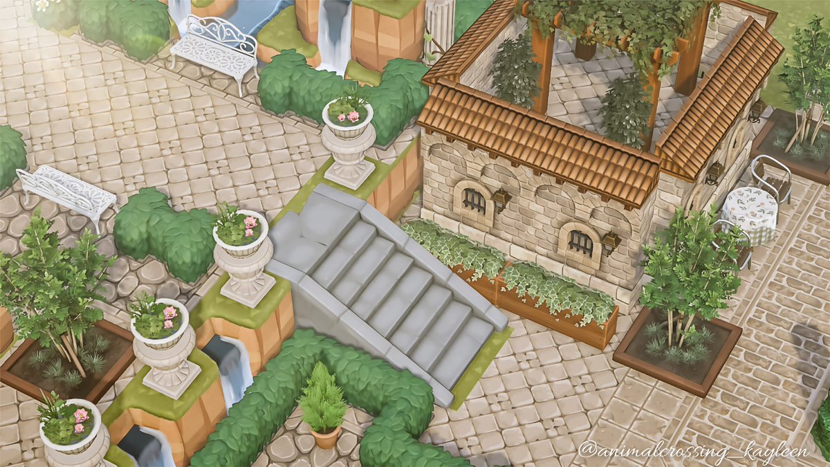 kayleens_coffee's tweet photo. Happy Monday! I finally made some decent progress on Lumière 🪴 so here’s a bontanical transition area ✨ 

#あつ森 #あつまれどうぶつの森 #acnh #AnimalCrossingNewHorizons #acnhinspo #ACNHdesign #どうぶつの森 #ACNHUpdate #NintendoSwitch https://t.co/I5dyGP8Dyl