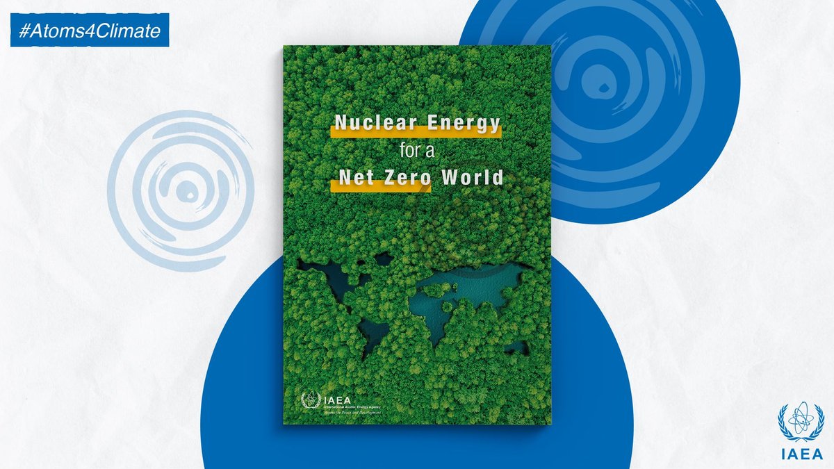 Missade du IAEA:s rapport om vad kärnkraften kan göra för Net Zero utsläpp? Kärnkraft kan trycka ut kol och andra fossila bränslen. Enligt <a href="/iaeaorg/">IAEA - International Atomic Energy Agency ⚛️</a> har världens #kärnkraft under fem decennier gjort att vi sluppit 70 gigaton koldioxid.
iaea.org/newscenter/pre…