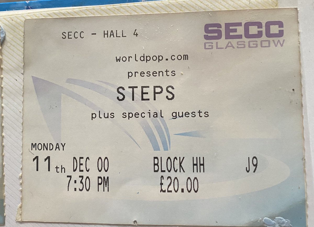 Ewanjames's tweet photo. Steps concert in Glasgow tonight, almost 21 years since I first saw them. See you tonight! @Ianhwatkins @llatchfordevans @_ClaireRichards @OfficialSteps @LSLofficial @Faye_Tozer #steps #stepstour #hydro https://t.co/xC3EwlPBIt