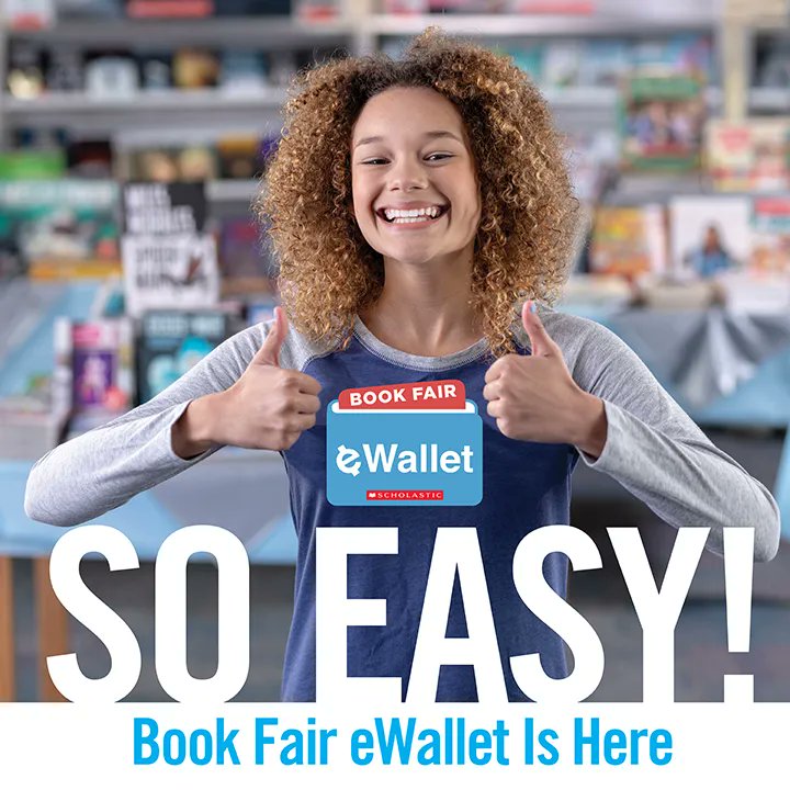 Hey parents! Did you know that you don’t have to send cash with your child to shop at the Book Fair?  This digital payment option can be used at the in-school or the online Book Fair. Every purchase benefits our school! Set up an eWallet! 
More info: buff.ly/3kMnicL