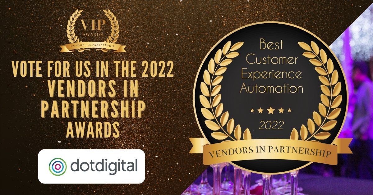 dotdigital's tweet photo. 🏆🎉  We’re delighted to have been nominated for an award in the Customer Experience Automation category at the #VendorAwards

Please support us by voting here > https://t.co/FTucegt4iD
#VIPAwards https://t.co/d9U3KBIQUD