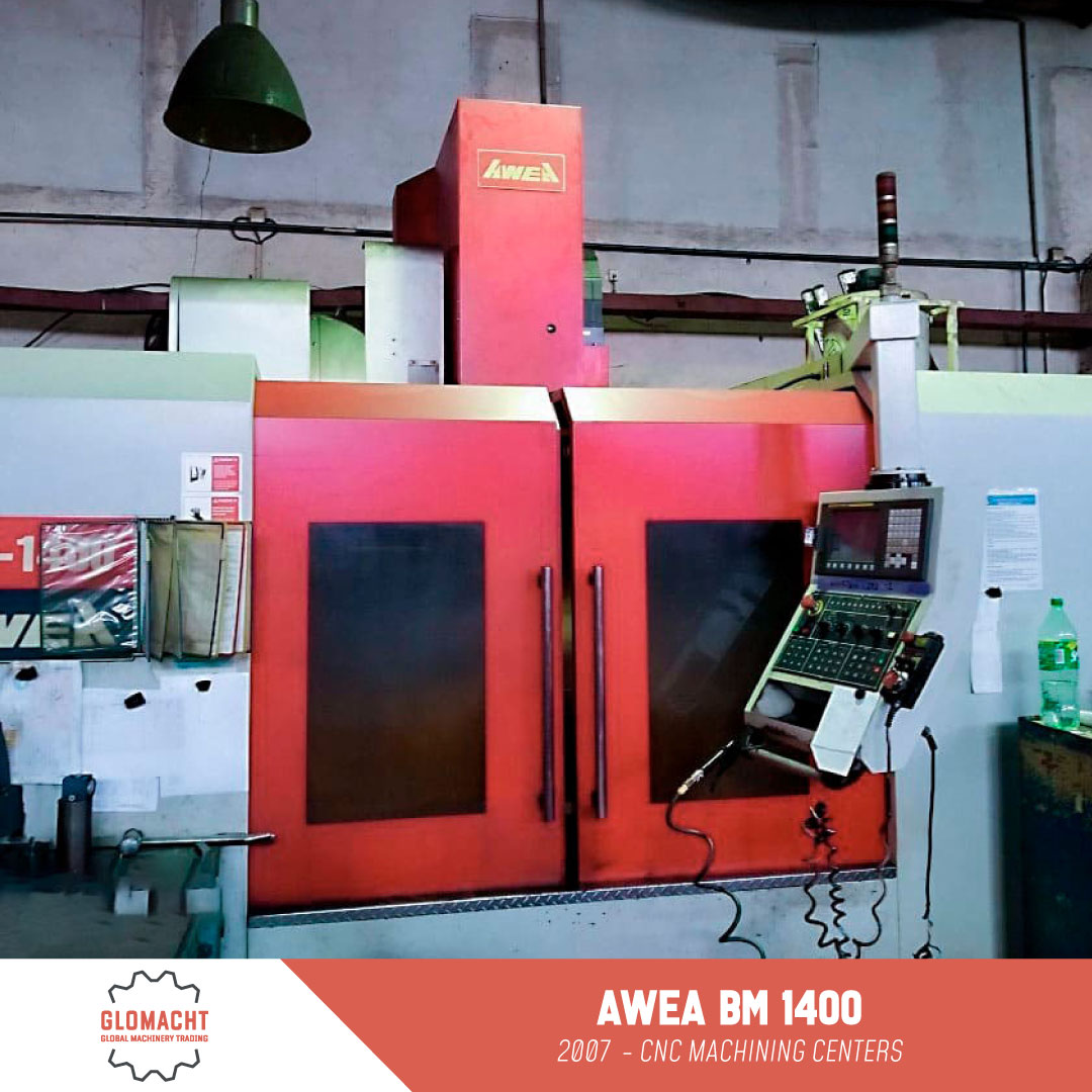 Awea MB 1400 - CNC Machining Centers
___
For more info, please contact us:
contact@glomacht.com
Buy / Sell your machinery with us!
SHARE YOUR USED POWER!
#AWEA #bm1400 #cnc #CNCMachinecenter #machine
#machinery #machinnig #metalmachine #metalworking
#metalworkers #metalwork