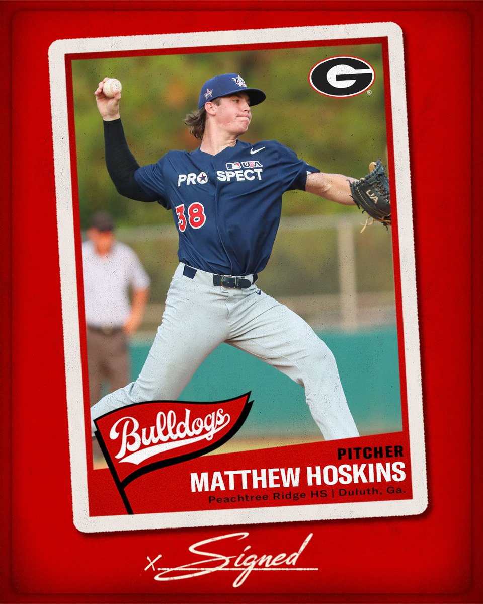 Next up, let's welcome @MattHoskins2022 #GoDawgs