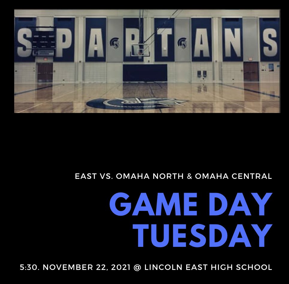 EastHighBball's tweet photo. Get your first look at the Varsity Boy's team as we take on Omaha North &amp; Omaha Central at 5:30 tomorrow at East!  This is open to the public! https://t.co/oGPH9zFLK0