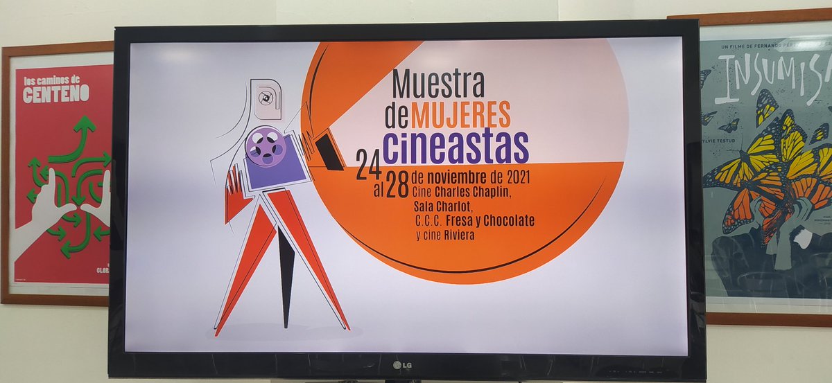 #Hoy se desarrolla en el #cine Charles Chaplin la conferencia de prensa de la MUESTRA DE MUJERES CINEASTAS que tendrá lugar del 24 al 28 de noviembre
#CineCubano #CubaVive #CubaEsCultura #ICAIC