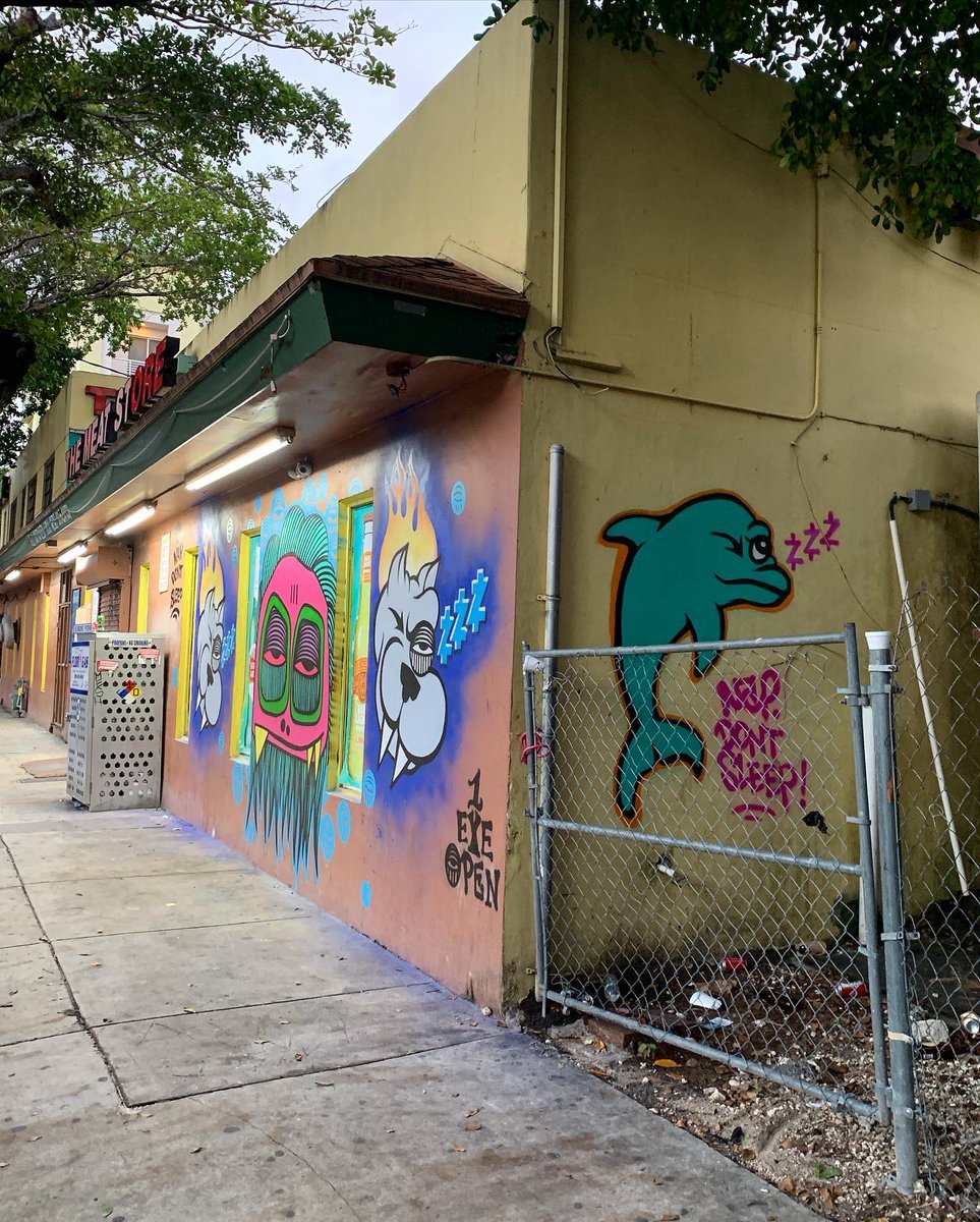 A rare dolph nap for the Miami locals 💤🐬💤 <a href="/AHOLSNIFFSGLUE/">AholSniffsGlue</a>