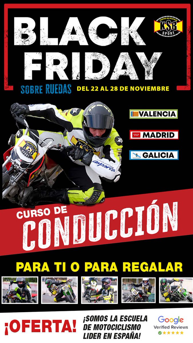 Ya lo tenemos aqui! de nuevo llega Black Friday, unos días de grandes rebajas en nuestros cursos de conducción que SOLO puedes conseguir estos días y en nuestra página web. Aprovecha para comprar tu curso de conducción para ti o para regalar y canjealo durante 1 año entero.