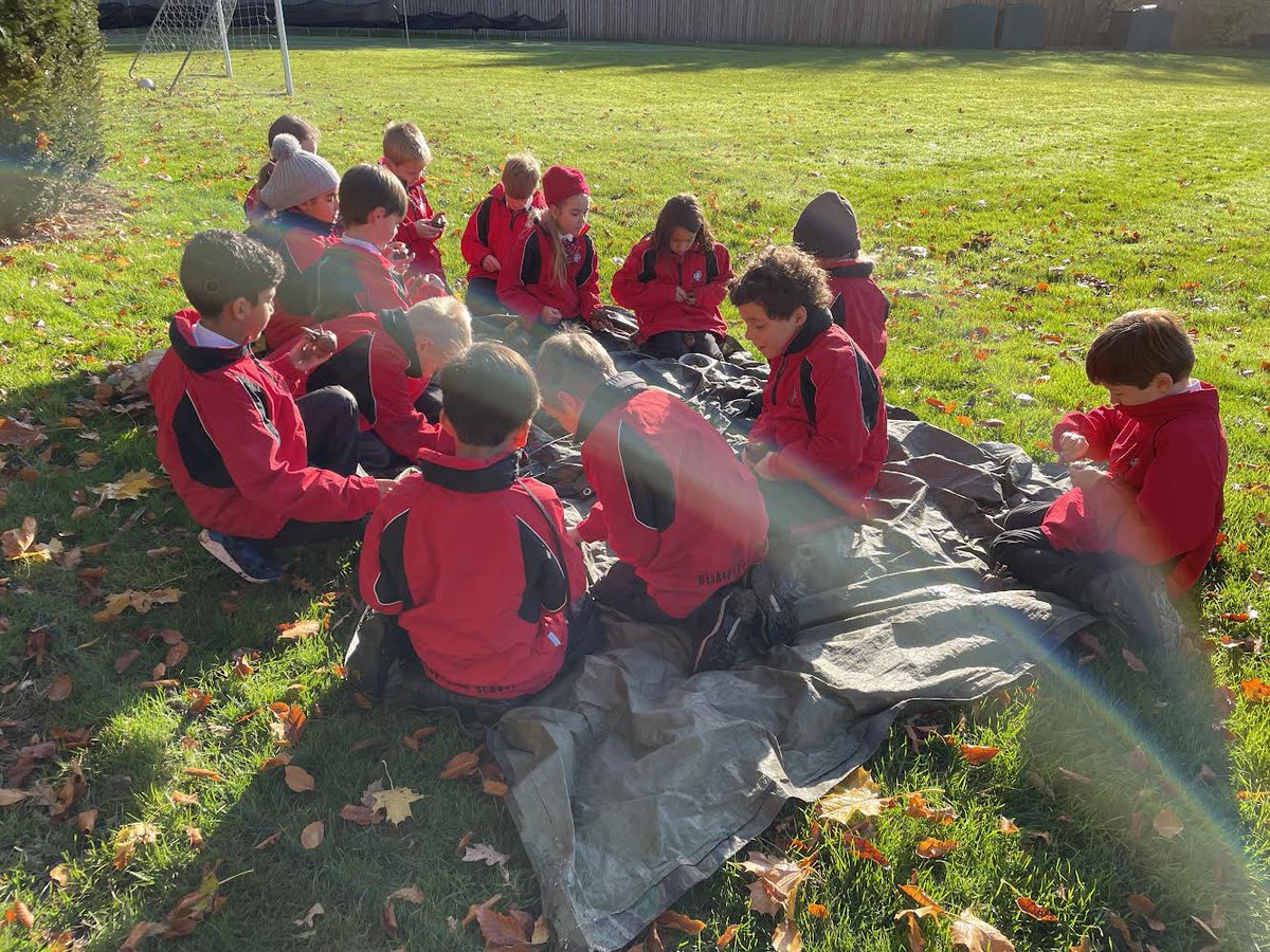 BGS_Outdoors's tweet photo. Year 4 children in Outdoor Learning have been using clay and natural materials to make hedgehogs ready for hibernation next week #bgs_outdoorlearning #bgs_year4 https://t.co/bWAmj3YS2Z