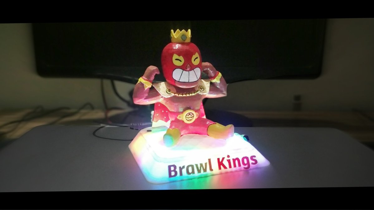 Made This Amazing El King Primo with 3d Printer. <a href="/Frank_Supercell/">Frank (parody)</a> <a href="/Paula_Supercell/">Paula_Supercell</a> <a href="/Dani_Supercell/">Dani</a>
youtu.be/xs1OE_NYCQg