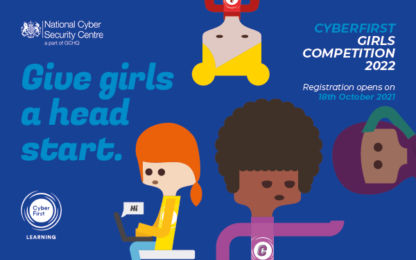 The countdown is on. This time next week the online round begins for the #CyberFirst Girls Competition! 

Do you know a school who is yet to register? Get them involved before it's too late: ncsc.gov.uk/cyberfirst/gir…

#GirlsComp22