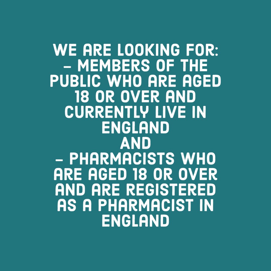 medPGx's tweet photo. Are you a registered #pharmacist currently working in England? Please click the link in our bio and fill out the relevant survey so that we can learn more about your views on #pharmacogenomics and personalised medicines! https://t.co/SMZUl6qbnF