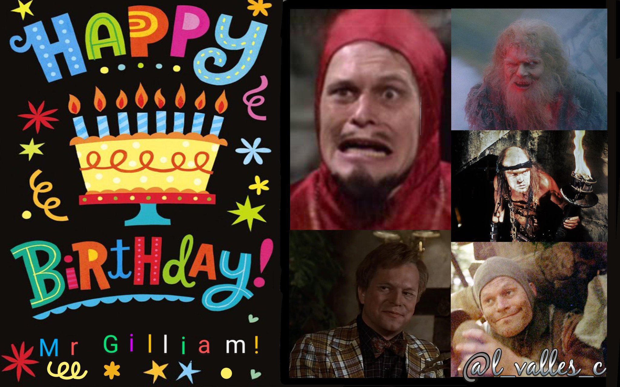   Mr Terry Gilliam  !       Happy 18th Birthday!
Have a wonderful day! 