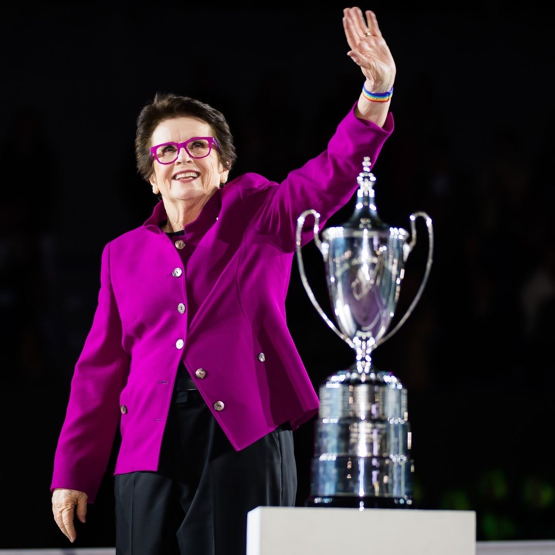 BJK_Foundation's tweet photo. Wishing a happy birthday to our inspiring leader, @BillieJeanKing! Thank you for everything you do daily to champion equality. 💜 https://t.co/FeWePYrNcj